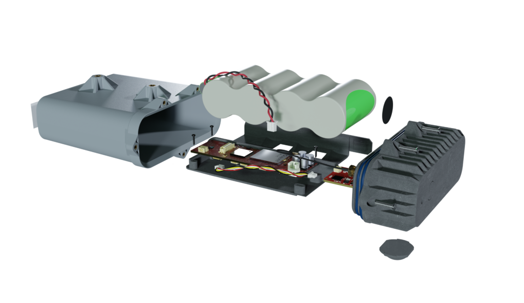 Image of the components of the UDlive CatsEye II Pixel